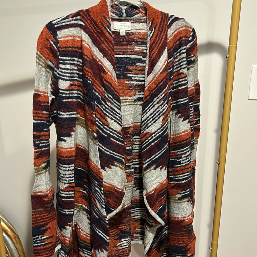 Lucky brand Aztec sweater